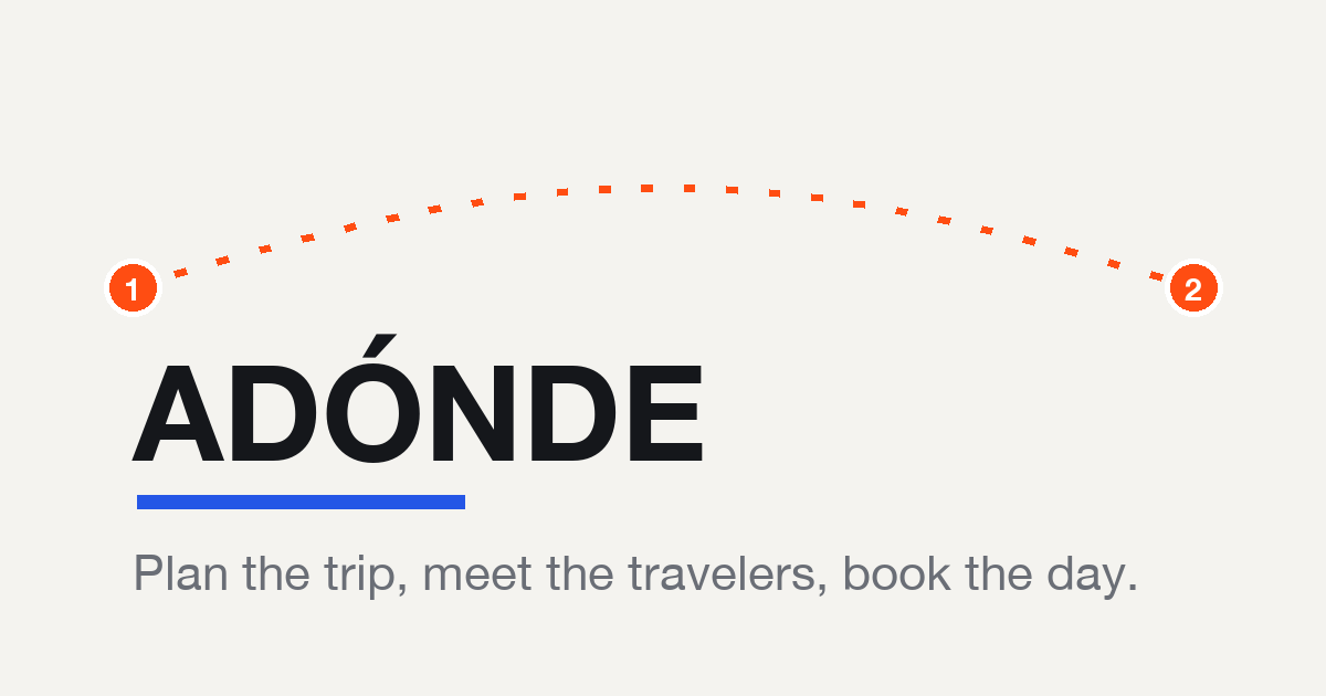 Adónde preview